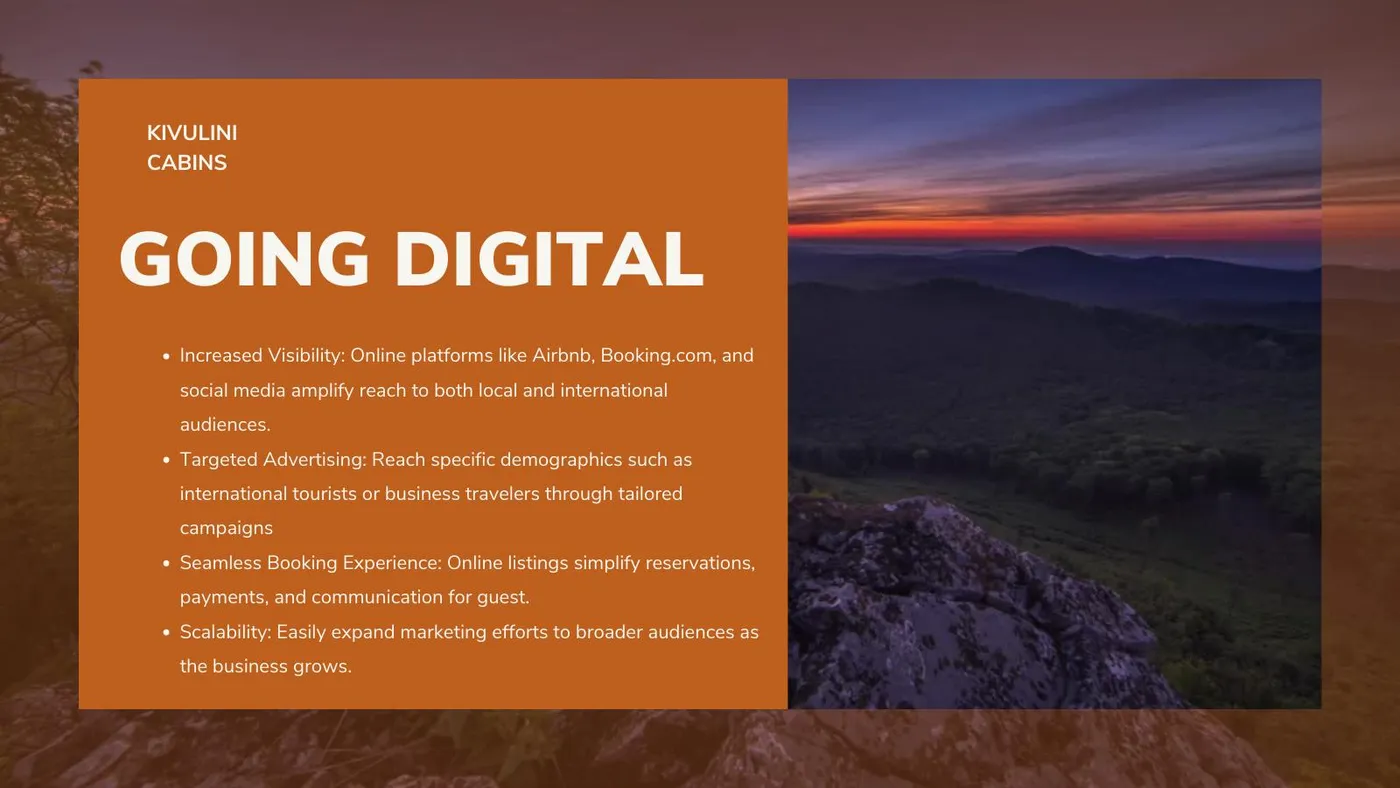 Going Digital proposal page