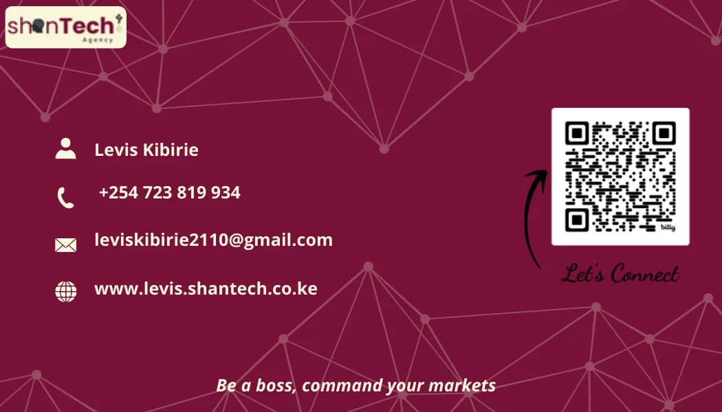 ShanTech business card back