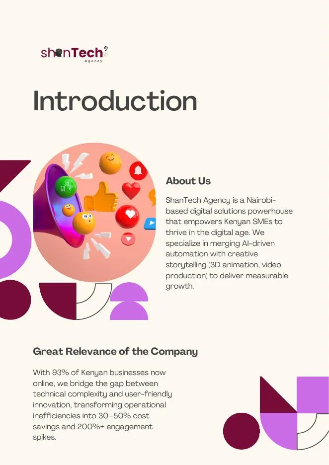 Introduction page